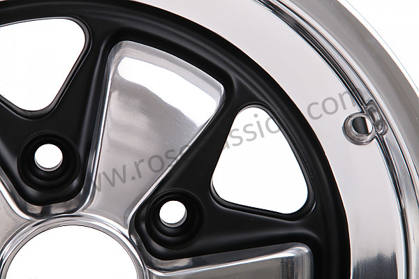P262951 - 8 x16 spoked black and polished rim like the early 911 with tuv homologation (et 10.6) for Porsche 911 Classic • 1969 • 2.0t • Coupe • Manual gearbox, 5 speed
