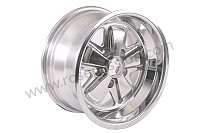 P262953 - Wheel, 8 x 16, fully polished, with tuv homologation for Porsche 944 • 1984 • 944 2.5 • Coupe • Automatic gearbox