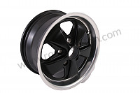 P264880 - Wheel, 7 x 15, black, with tuv homologation for Porsche 911 Classic • 1969 • 2.0t • Targa • Automatic gearbox