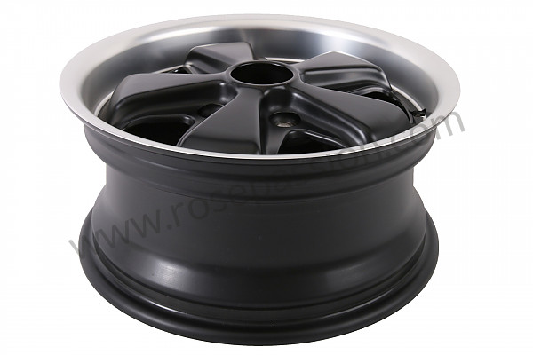 P264880 - Wheel, 7 x 15, black, with tuv homologation for Porsche 911 Classic • 1972 • 2.4t • Coupe • Manual gearbox, 4 speed