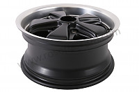 P264880 - Wheel, 7 x 15, black, with tuv homologation for Porsche 911 Classic • 1969 • 2.0e • Coupe • Automatic gearbox