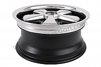 P264881 - 7 x 15 spoked black and polished rim like the early 911 with tuv homologation  for Porsche 911 Classic • 1973 • 2.4e • Coupe • Automatic gearbox