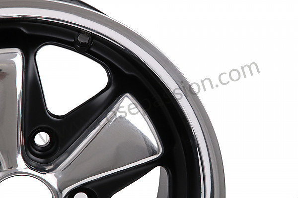 P264881 - 7 x 15 spoked black and polished rim like the early 911 with tuv homologation  for Porsche 911 Classic • 1969 • 2.0e • Coupe • Automatic gearbox