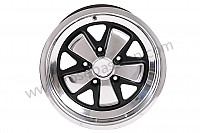 P264884 - 7 x16 spoked black and polished rim like the early 911 with tuv homologation (et 23.3) for Porsche 911 G • 1988 • 3.2 g50 • Targa • Manual gearbox, 5 speed