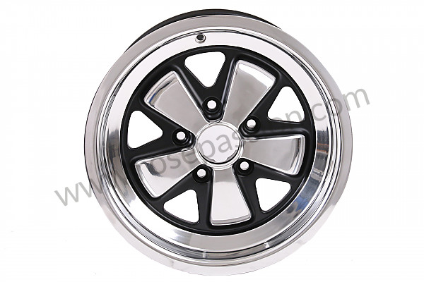 P264884 - 7 x16 spoked black and polished rim like the early 911 with tuv homologation (et 23.3) for Porsche 911 G • 1976 • 2.7 carrera • Coupe • Manual gearbox, 5 speed