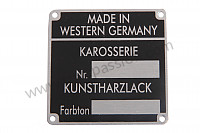 P266652 - Badge for Porsche 911 Classic • 1970 • 2.2t • Coupe • Manual gearbox, 4 speed