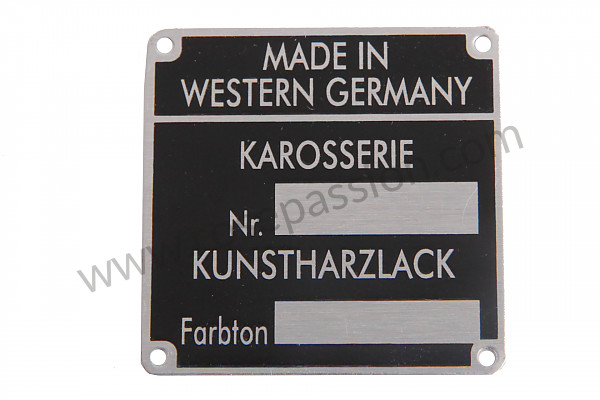 P266652 - Badge for Porsche 911 Classic • 1970 • 2.2e • Coupe • Manual gearbox, 5 speed