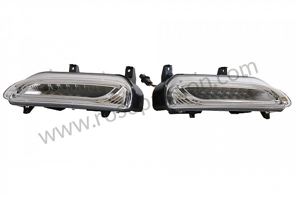P266660 - Additional front headlight kit with led for Porsche 997-2 / 911 Carrera • 2011 • 997 c4s • Targa • Pdk gearbox