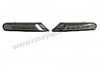 P266664 - Kit clignotant latéral LED lumière ambre pour Porsche 996 / 911 Carrera • 2002 • 996 carrera 4 • Targa • Boite manuelle 6 vitesses