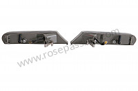 P266664 - Kit de indicador de mudança de direção lateral em led - luz âmbar para Porsche Boxster / 986 • 1998 • Boxster 2.5 • Cabrio • Caixa manual 5 velocidades