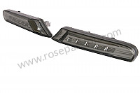 P266664 - Lateral indicator with led, amber light for Porsche Boxster / 986 • 1997 • Boxster 2.5 • Cabrio • Manual gearbox, 5 speed