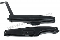 P266667 - Kit apoyabrazos de puerta (contiene los dos apoyabrazos a recubrir + la manija) para Porsche 912 • 1966 • 912 1.6 • Coupe • Caja manual de 5 velocidades