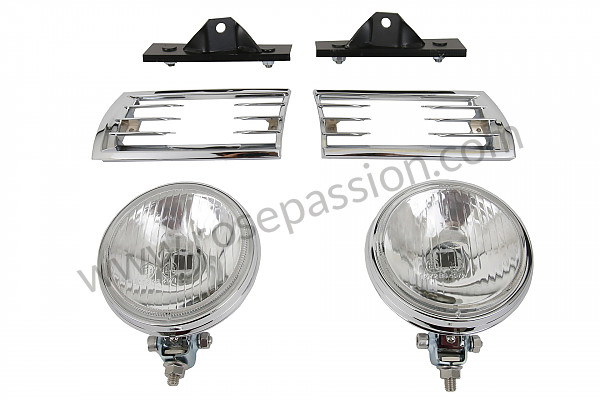 P266677 - High intensity light kit, chrome plated / white glass with holder and grille for Porsche 911 Classic • 1967 • 2.0s • Targa • Manual gearbox, 5 speed