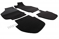 P266681 - Very high quality floor mats (as manufactured at the time) for Porsche 911 G • 1985 • 3.2 • Targa • Manual gearbox, 5 speed