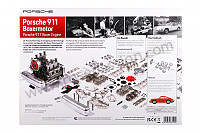 P269042 - 911 motor 1 / 4 schaal (engels e duits) voor Porsche 