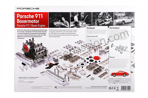 P269042 - Moteur 911 échelle 1 / 4 (allemand & anglais) XXXに対応 Porsche 