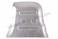 P407533 - SEAT BASE for Porsche 356a • 1955 • 1300 s (589 / 2) • Cabrio a t1 • Manual gearbox, 4 speed