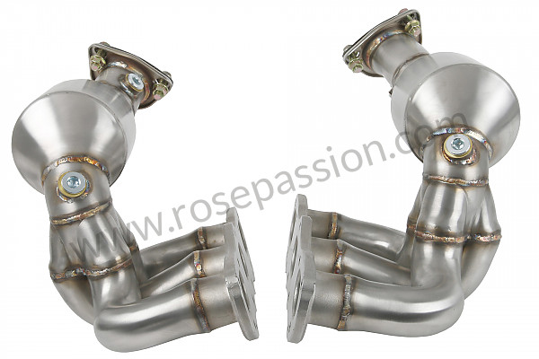 P540661 - PAIR OF STAINLESS STEEL SPORTS SPAGHETTIS WITH CATALYTIC CONVERTER  for Porsche Cayman / 987C2 • 2010 • Cayman s 3.4 • Manual gearbox, 6 speed