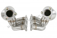 P540661 - SPAGHETTI EDELSTAHL-SPORT-KATALYSATOR 2ER-SET für Porsche Boxster / 987-2 • 2012 • Boxster s 3.4 • Cabrio • 6-gang-handschaltgetriebe