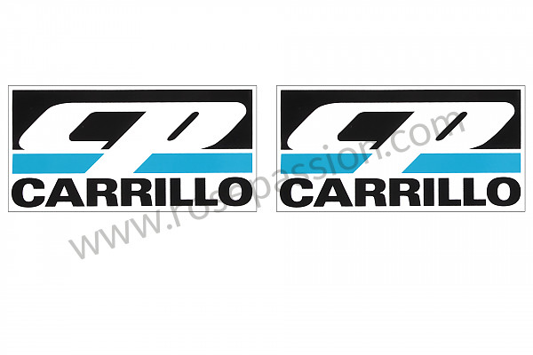 P540671 - GESMEDE DRIJFSTANG HOGE WEERSTAND (VOLLEDIGE SET) voor Porsche 911 G • 1974 • 2.7 carrera • Targa • Manuele bak 4 versnellingen