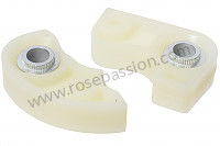 P542004 - PLASTIQUE DE REPARATION DE GACHE DE PORTE SUR AILE  pour Porsche 