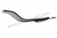 P542011 - REPAIR PLATE FOR SEAT SLIDE HOLDER ON BODY for Porsche 911 G • 1985 • 3.2 • Coupe • Manual gearbox, 5 speed