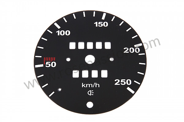 P542016 - SPEEDOMETER DISC FOR CONVERSION FROM MPH A KPH for Porsche 911 Classic • 1970 • 2.2e • Targa • Manual gearbox, 5 speed