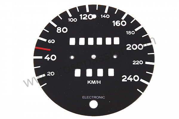 P542017 - SPEEDOMETER DISC FOR CONVERSION FROM MPH TO KPH for Porsche 911 G • 1977 • 2.7 • Targa • Manual gearbox, 4 speed