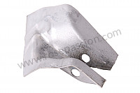 P542026 - LOWER FIXING FOR FRONT BOOT COVER CYLINDER for Porsche 911 G • 1974 • 2.7 carrera • Targa • Manual gearbox, 5 speed