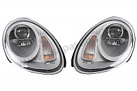 P543370 - HALOGEN FRONT HEADLIGHT KIT WITH CIRCLE OF LEDS AROUND THE HEADLIGHT for Porsche Cayman / 987C • 2008 • Cayman 2.7 • Manual gearbox, 5 speed