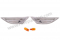 P543373 - LATERAL INDICATOR WITH LED for Porsche Boxster / 981 • 2015 • Boxster s • Cabrio • Pdk gearbox