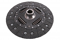 P543379 - DAMPED ORGANIC CLUTCH DISC for Porsche 997 Turbo / 997T / 911 Turbo / GT2 • 2007 • 997 turbo • Coupe • Manual gearbox, 6 speed