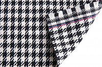 P543397 - SEAT FABRIC PER METER BLACK AND WHITE HOUNDSTOOTH for Porsche 911 Classic • 1969 • 2.0s • Coupe • Manual gearbox, 5 speed