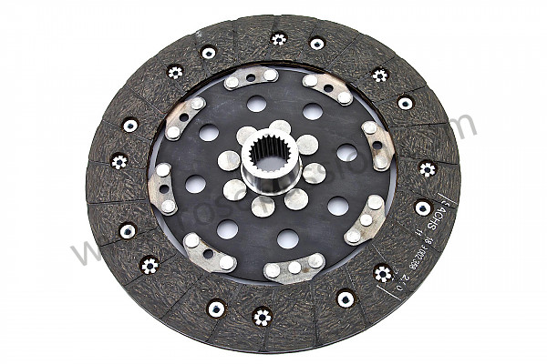 P543422 - RIGID ORGANIC CLUTCH DISC for Porsche 997 Turbo / 997T / 911 Turbo / GT2 • 2007 • 997 turbo • Coupe • Manual gearbox, 6 speed