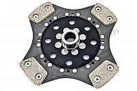 P543423 - RIGID SINTERED METAL CLUTCH DISC for Porsche 997 GT3 / GT3-2 • 2007 • 997 gt3 rs 3.6 • Coupe • Manual gearbox, 6 speed