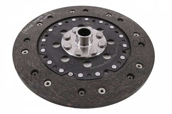 P543426 - RIGID ORGANIC CLUTCH DISC for Porsche 914 • 1976 • 914 / 4 1.8 injection • Manual gearbox, 5 speed