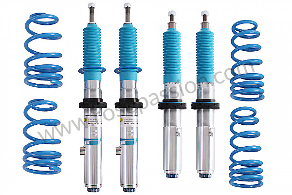 P543447 - BILSTEIN SPORTS SUSPENSION KIT WITH ADJUSTABLE HEIGHT AND HARDNESS (WITHOUT PSAM) for Porsche Boxster / 981 • 2015 • Boxster • Cabrio • Manual gearbox, 6 speed