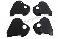 P544951 - COVER KIT FOR FRONT SEAT MECHANISM  for Porsche 911 Classic • 1972 • 2.4e • Targa • Manual gearbox, 5 speed
