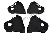 P544951 - COVER KIT FOR FRONT SEAT MECHANISM  for Porsche 911 Classic • 1968 • 2.0t • Coupe • Manual gearbox, 4 speed