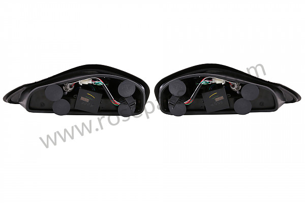 P546556 - CHROME PLATED AND BLACK REAR INDICATOR KIT WITH LED (PAIR) for Porsche Boxster / 986 • 2004 • Boxster 2.7 • Cabrio • Automatic gearbox