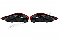 P546557 - KIT CLIGNOTANT ARRIERE ROUGE ET CHROME A LED LA PAIRE pour Porsche Boxster / 986 • 2003 • Boxster s 3.2 • Cabrio • Boite manuelle 6 vitesses