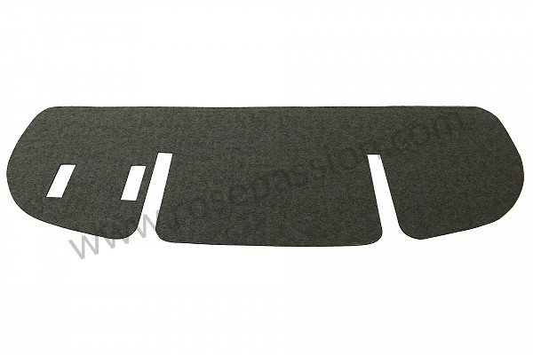 P551285 - ENGINE COMPARTMENT SOUND INSULATION KIT 356A T2, 356B, 356C CABRIOLET for Porsche 356a • 1958 • 1600 carrera gs (692 / 2) • Cabrio a t2 • Manual gearbox, 4 speed