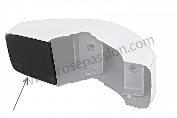 P552837 - FRONT LEFT OVERRIDER COVER 911 66-73 for Porsche 911 Classic • 1972 • 2.4t • Targa • Automatic gearbox