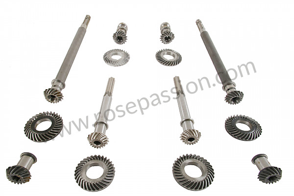 P552864 - TIMING PINION AND SHAFT KIT 356 CARRERA 587 COMPLETE FOR AN ENGINE for Porsche 356B T6 • 1963 • 2000 carrera gs (587 / 1) • Cabrio b t6 • Manual gearbox, 4 speed