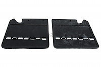 P552865 - REAR RALLY MUD FLAP (PAIR) for Porsche 911 G • 1979 • 3.0sc • Targa • Automatic gearbox