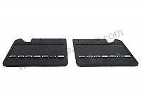 P552865 - REAR RALLY MUD FLAP (PAIR) for Porsche 912 • 1968 • 912 1.6 • Coupe • Manual gearbox, 5 speed