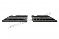 P552865 - REAR RALLY MUD FLAP (PAIR) for Porsche 911 G • 1975 • 2.7s • Targa • Automatic gearbox