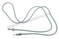 P554584 - HIRSCHMANN AERIAL CABLE for Porsche 356a • 1957 • 1600 s (616 / 2 t2) • Coupe a t2 • Manual gearbox, 4 speed