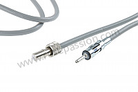 P554584 - HIRSCHMANN AERIAL CABLE for Porsche 356B T6 • 1963 • 1600 super 90 (616 / 7 t6) • Coupe reutter b t6 • Manual gearbox, 4 speed