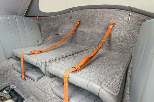 P554632 - LUGGAGE STRAP 356 / 912 / 911 65-73 COMPLETE KIT, OCHRE for Porsche 911 Classic • 1968 • 2.0s • Targa • Manual gearbox, 5 speed